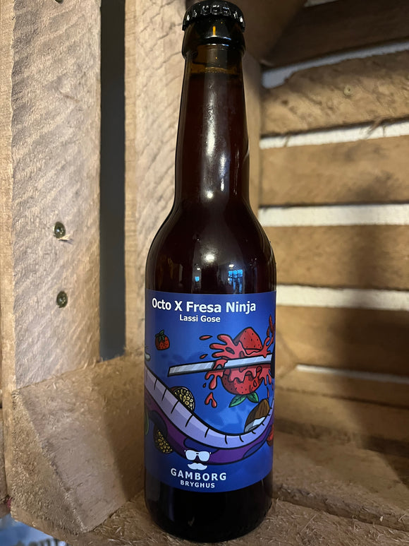 Octo x Fresa Ninja Lassi Gose