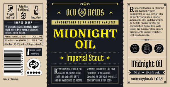 Midnight Oil 10,9% 20L