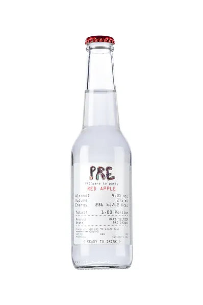 PRE DRINKS RED APPLE 27,5 cl